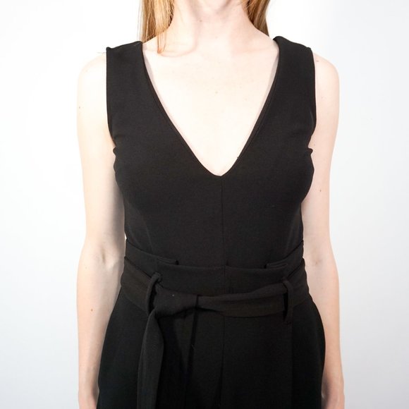 ANTHROPOLOGIE Sleeveless Belted Jumpsuit NWOT - Picture 2 of 7